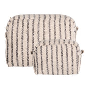 Nador Toilet Bags - Toilet bags, sand mix set of 2