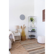 Ravenna Wall Clock - Wall clock, MDF, light grey, silent movement ø40