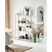 Vase - Vase, mouth blown glass, dark green ø25x30 cm