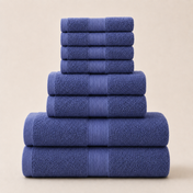 8-piece Hotel Towel Set - 5 colors